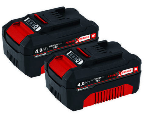2 x Baterije Power X-Change 18V 4,0Ah Twinpack Einhell(3518)